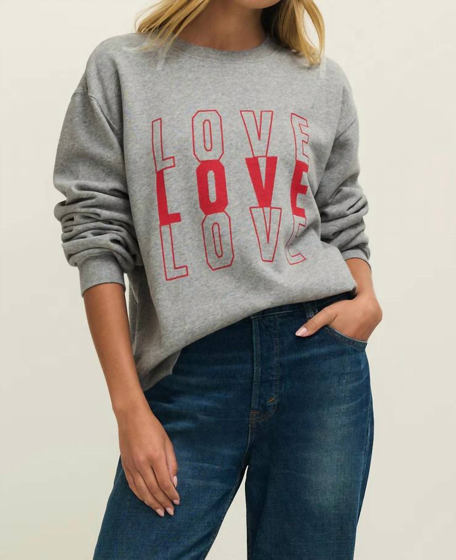Z Supply - AMOR Boyfriend Sweatshirt
