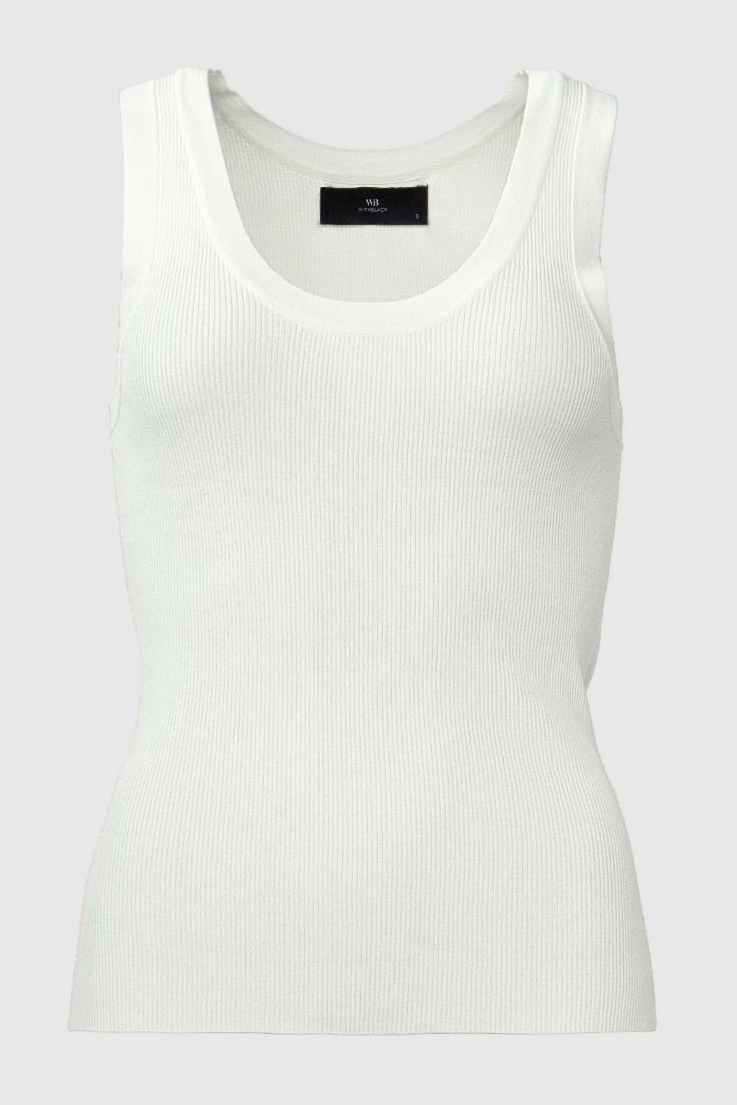 Withblack - Women's Lewis Ribbed Tank Top