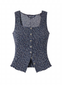 Veronica Beard - Indie Smocked Top