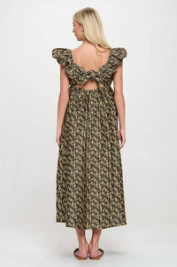 Meet Me In Santorini - Daisy Jacquard Maxi Dress