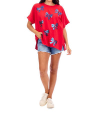 Simply Southern - Americana Sparkle Top