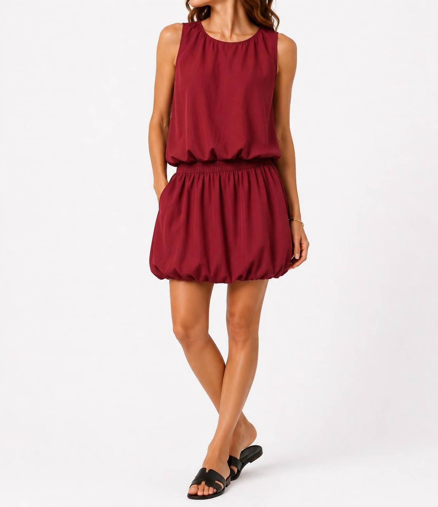 Day + Moon - Stay & Play Crop Top and Bubble Skirt Set