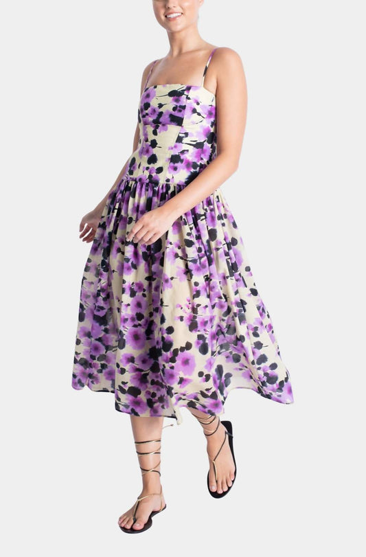 Karina Grimaldi - Truman Print Midi Dress