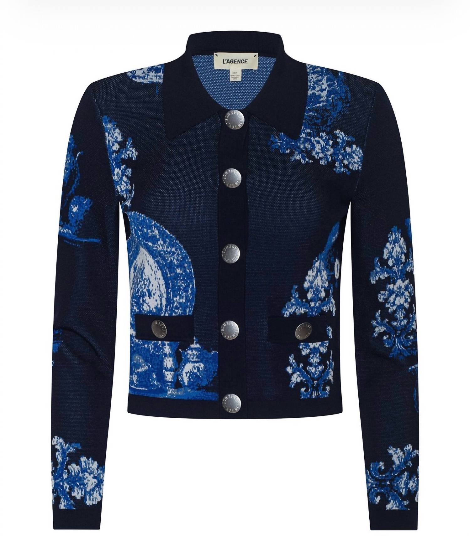 L'Agence - Osiris Jacquard Cardigan
