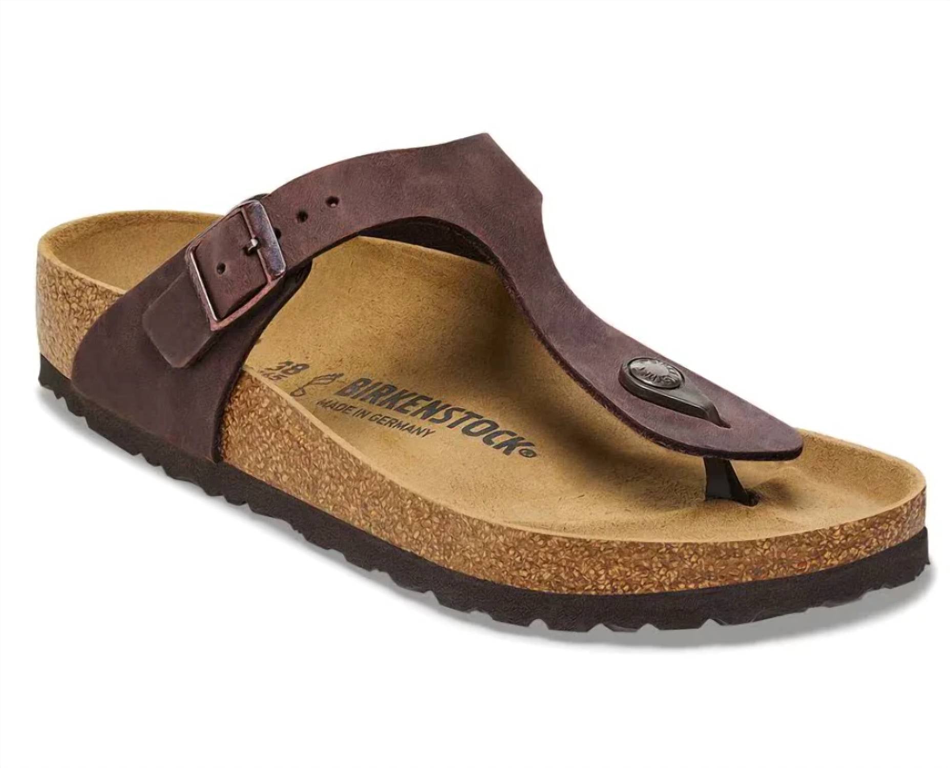 Birkenstock - Unisex Gizeh Oiled Leather Sandals