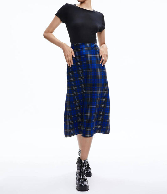 Alice + Olivia - Maeve Midi Slip Skirt