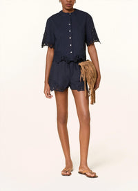 Veronica Beard - Aleck Lace Button-down Shirt