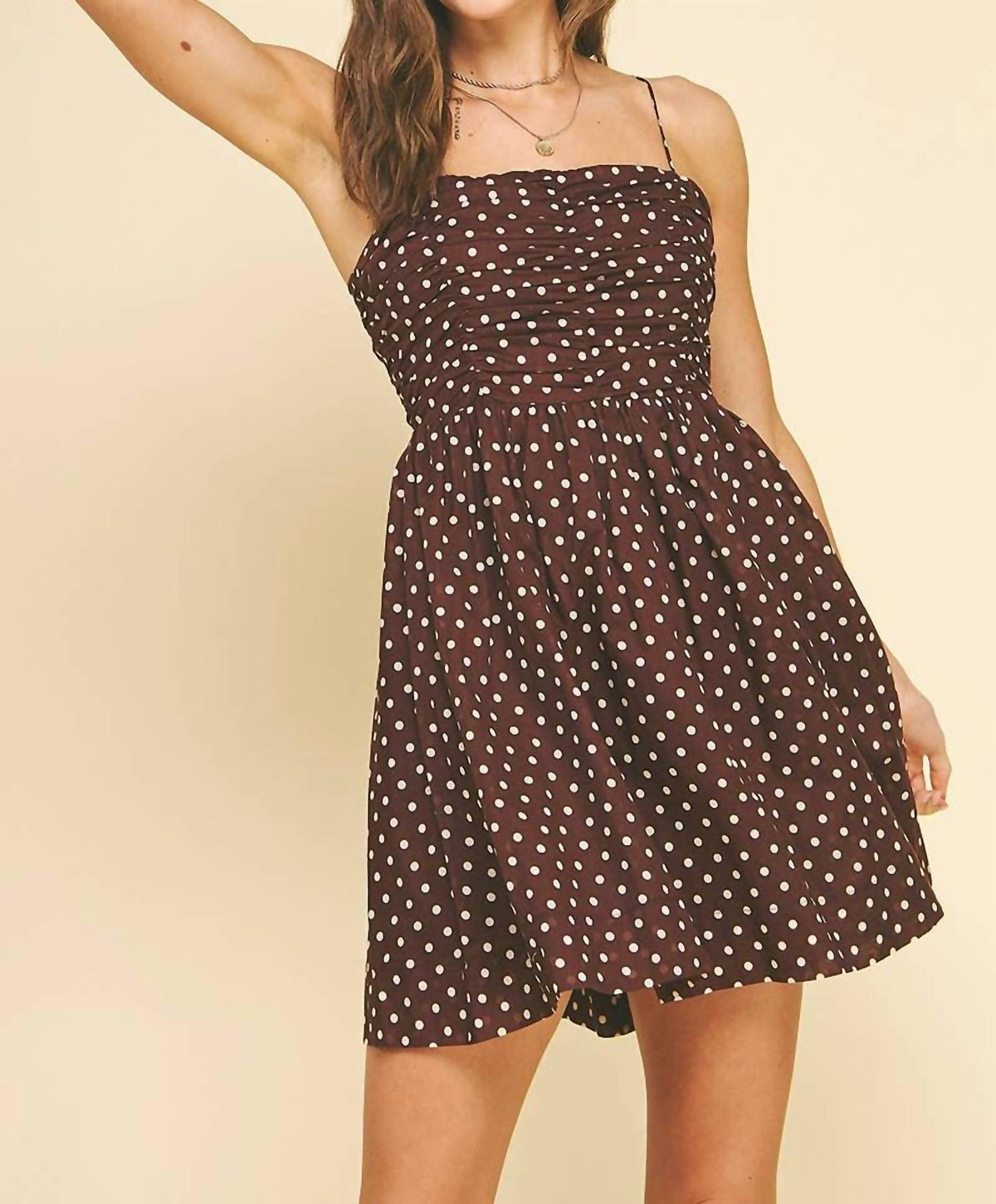 Pinch - Connect The Dots Spaghetti Straps Dress