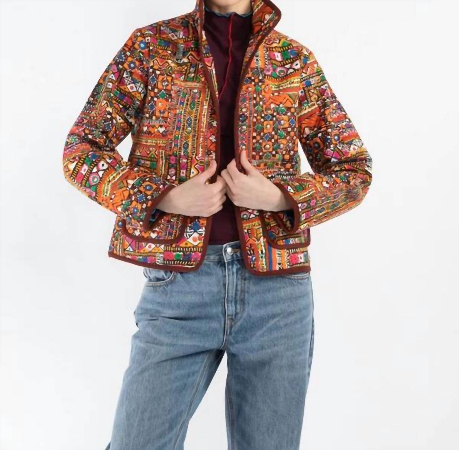Alix Of Bohemia - Pre-loved Pasha Patchwork Cotton Jacket