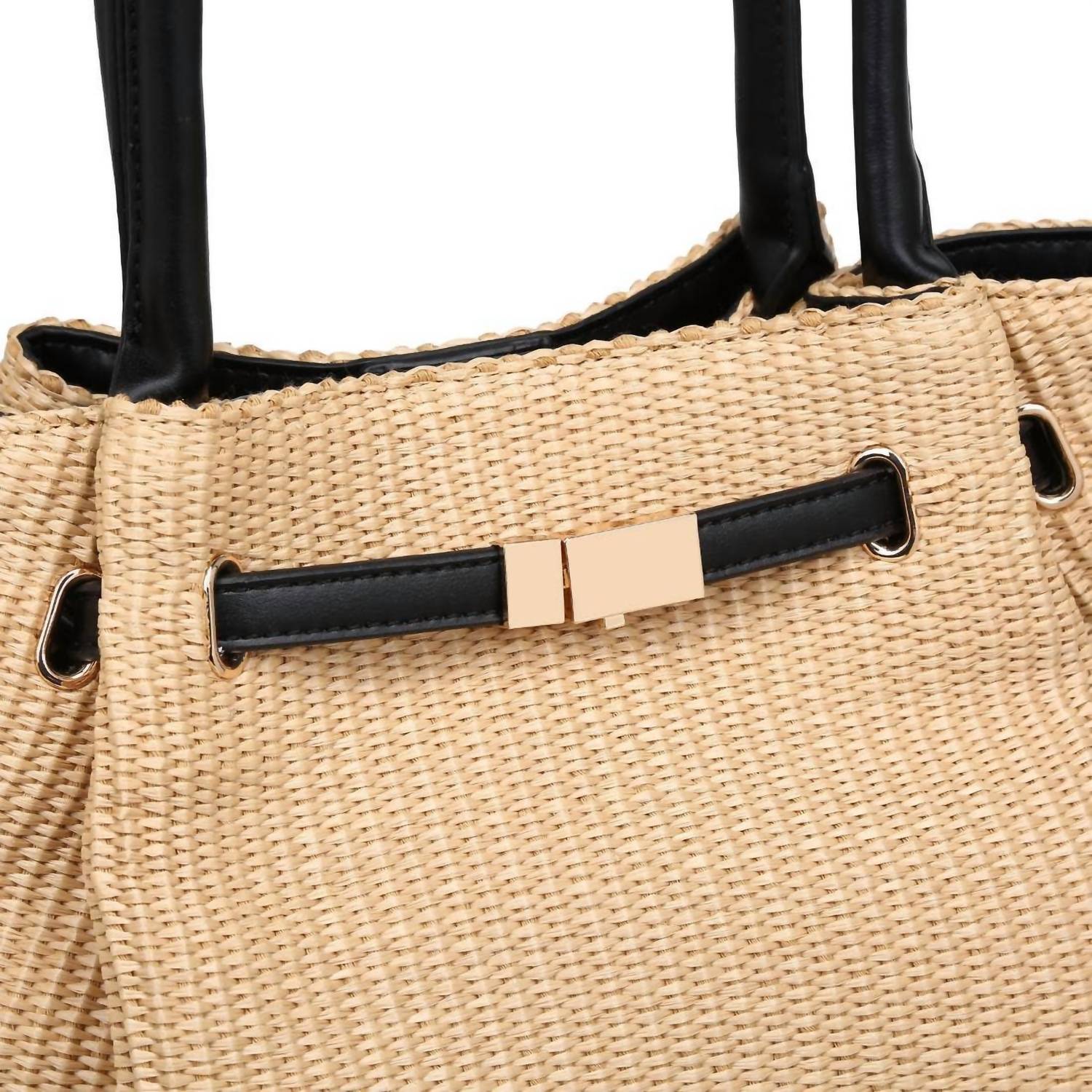Urban Expressions - Women's Kaia Straw Tote Bag