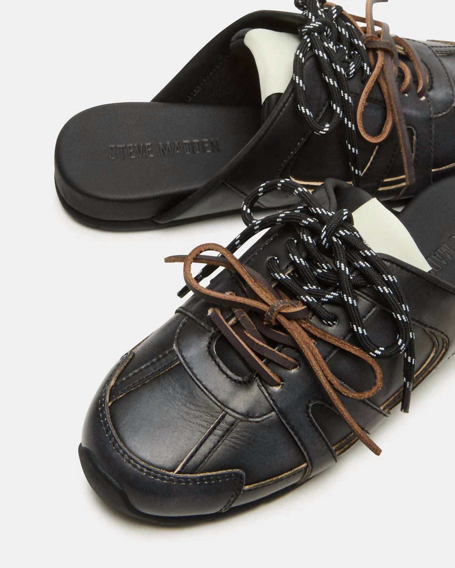 STEVE MADDEN Women's Maysa Distressed Mule - women's shoe - alternate view