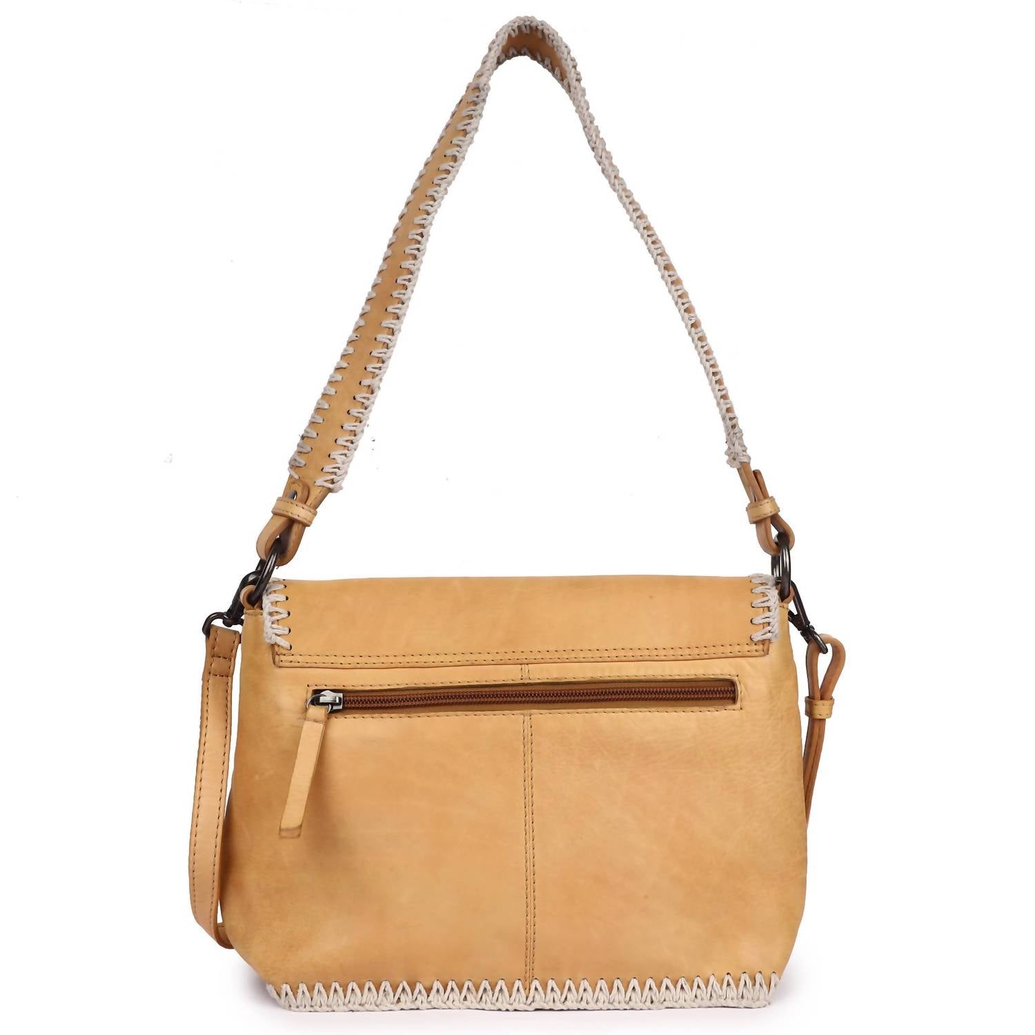 Latico - Women's Ambrose Handcrafted Leather Shoulder Crossbody Bag