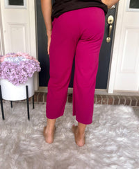 Heimish Usa - Lucy Wide Leg Stretchy Crop Pants