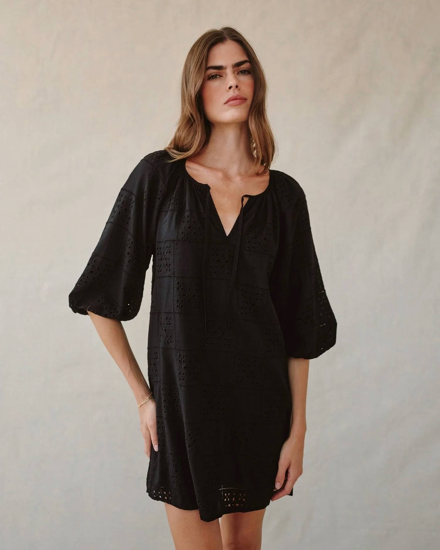 Bella Dahl - Pullover Puff Sleeve Dress