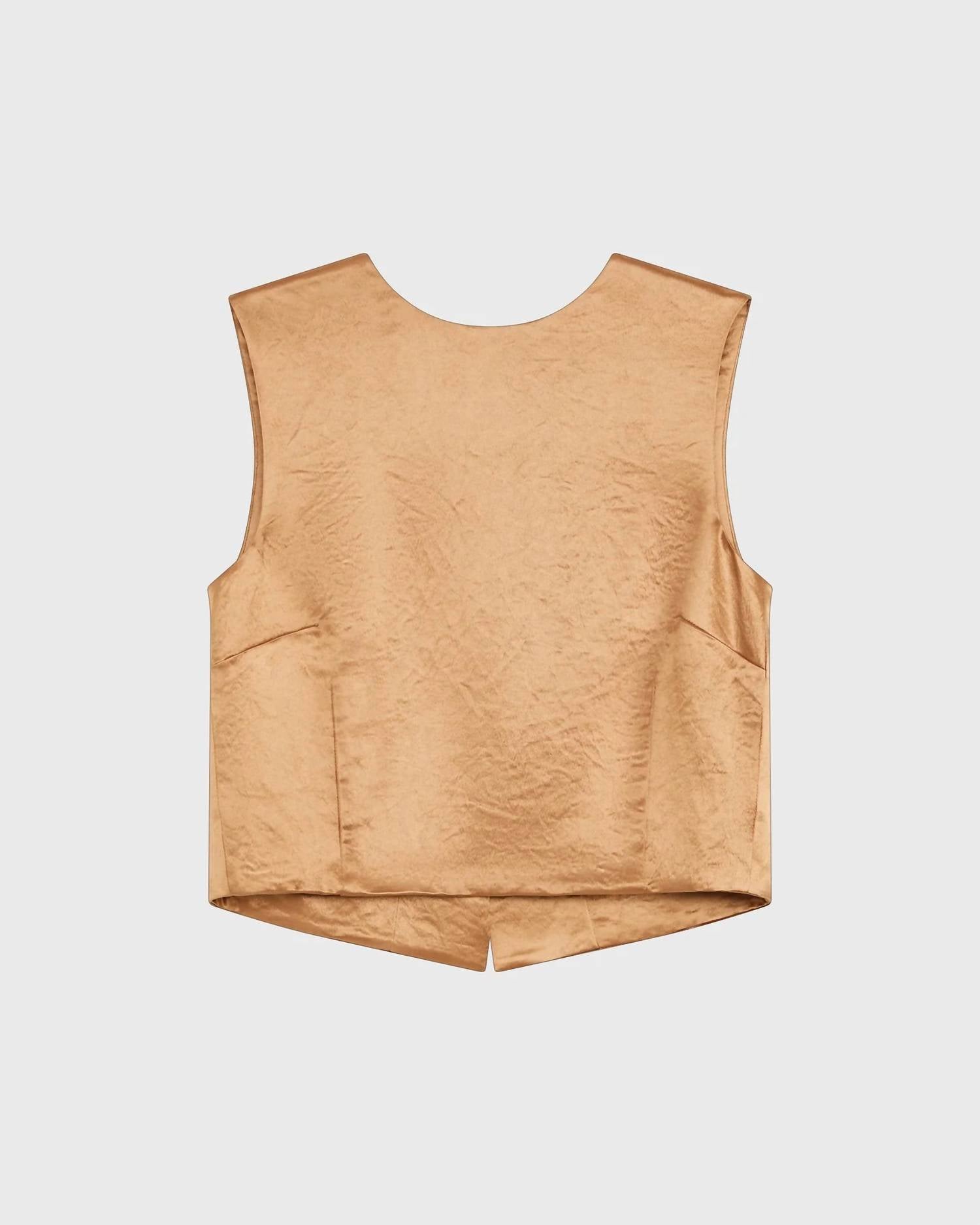 Bondi Born - Kobe Back Button Bodice Crop Top