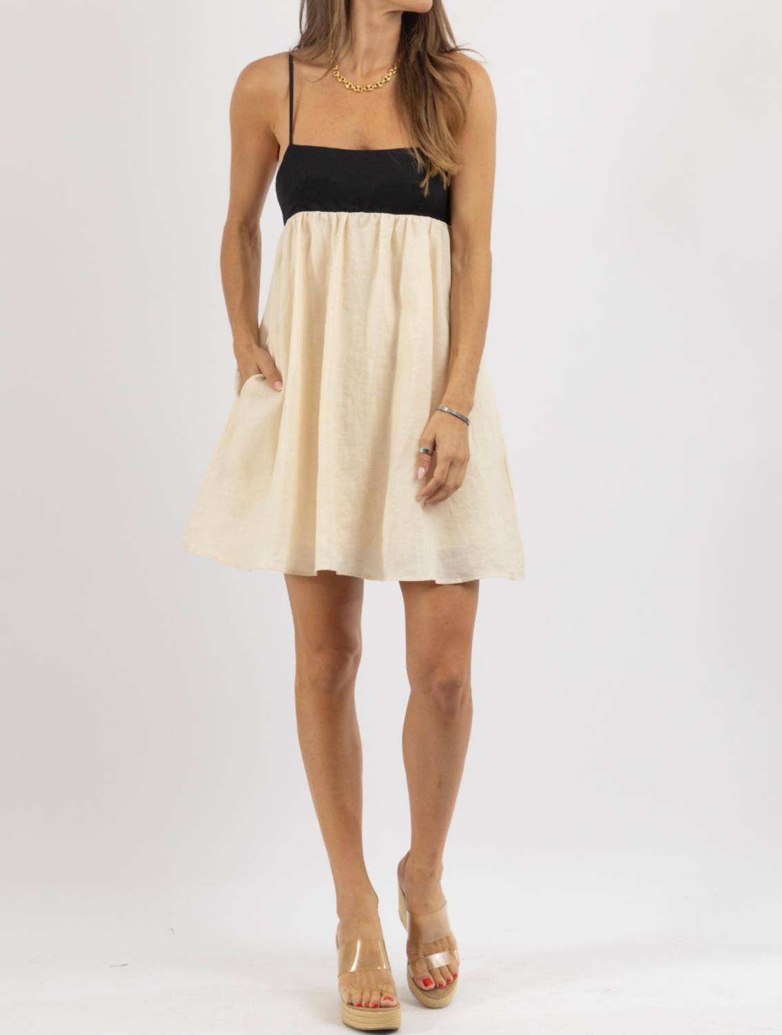 Olivaceous - NAVARRA MINI DRESS