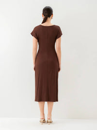 Fifteen Twenty - Women's Marisa Side Knot Midi Dress