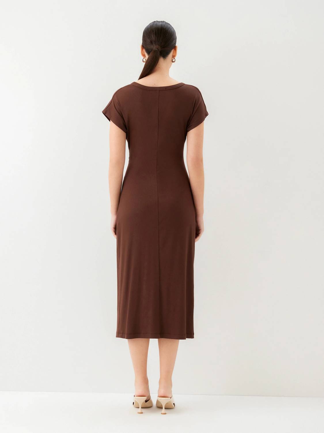 Fifteen Twenty - Women's Marisa Side Knot Midi Dress