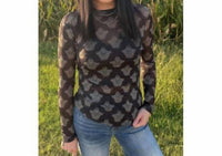Sterling Kreek - Ghosted Mesh Top