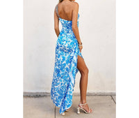 Dress Forum - Afterglow Asymmetrical Maxi Dress