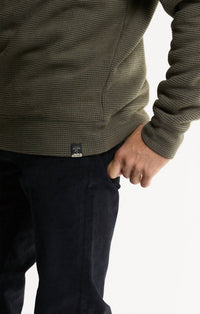 Jachs New York - Sherpa Lined Crewneck Sweatshirt