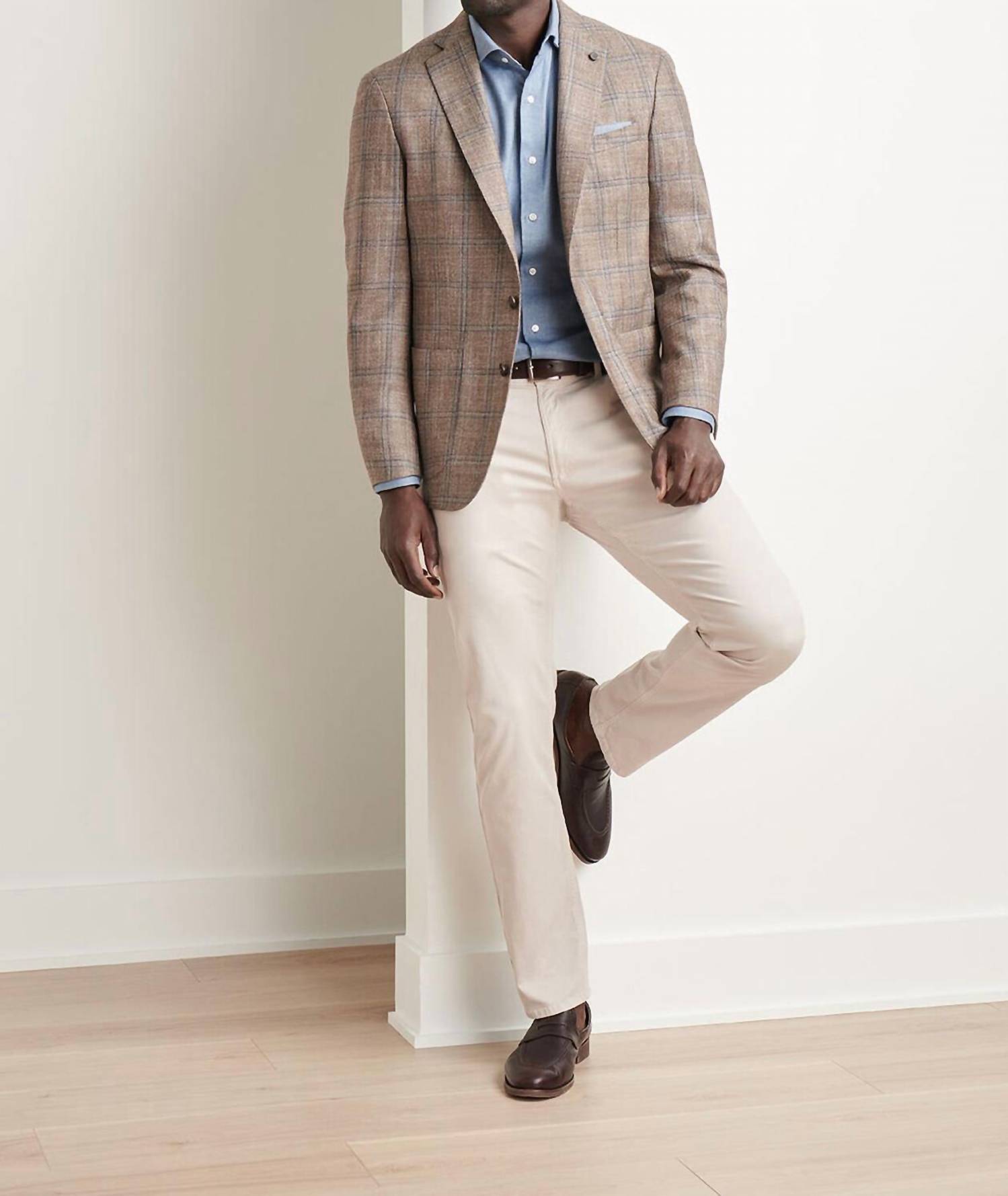 Peter Millar - Leroy Windowpane Soft Jacket