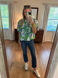 Olivaceous - Women's The Capri Bloom Top
