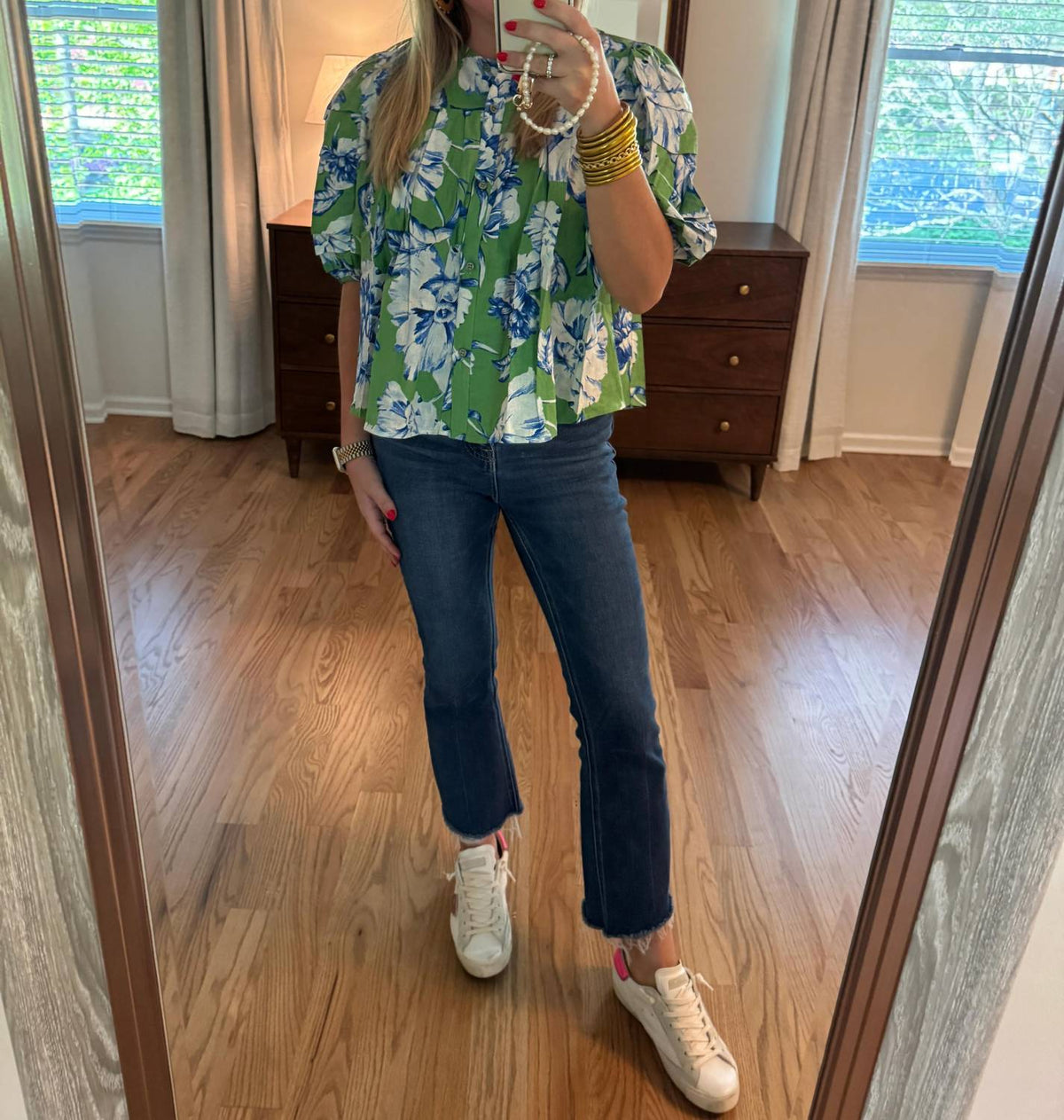 Olivaceous - Women's The Capri Bloom Top