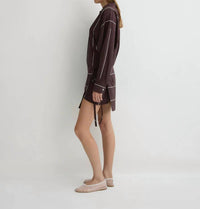 Bondi Born - Orta Silk Wrap Mini Dress