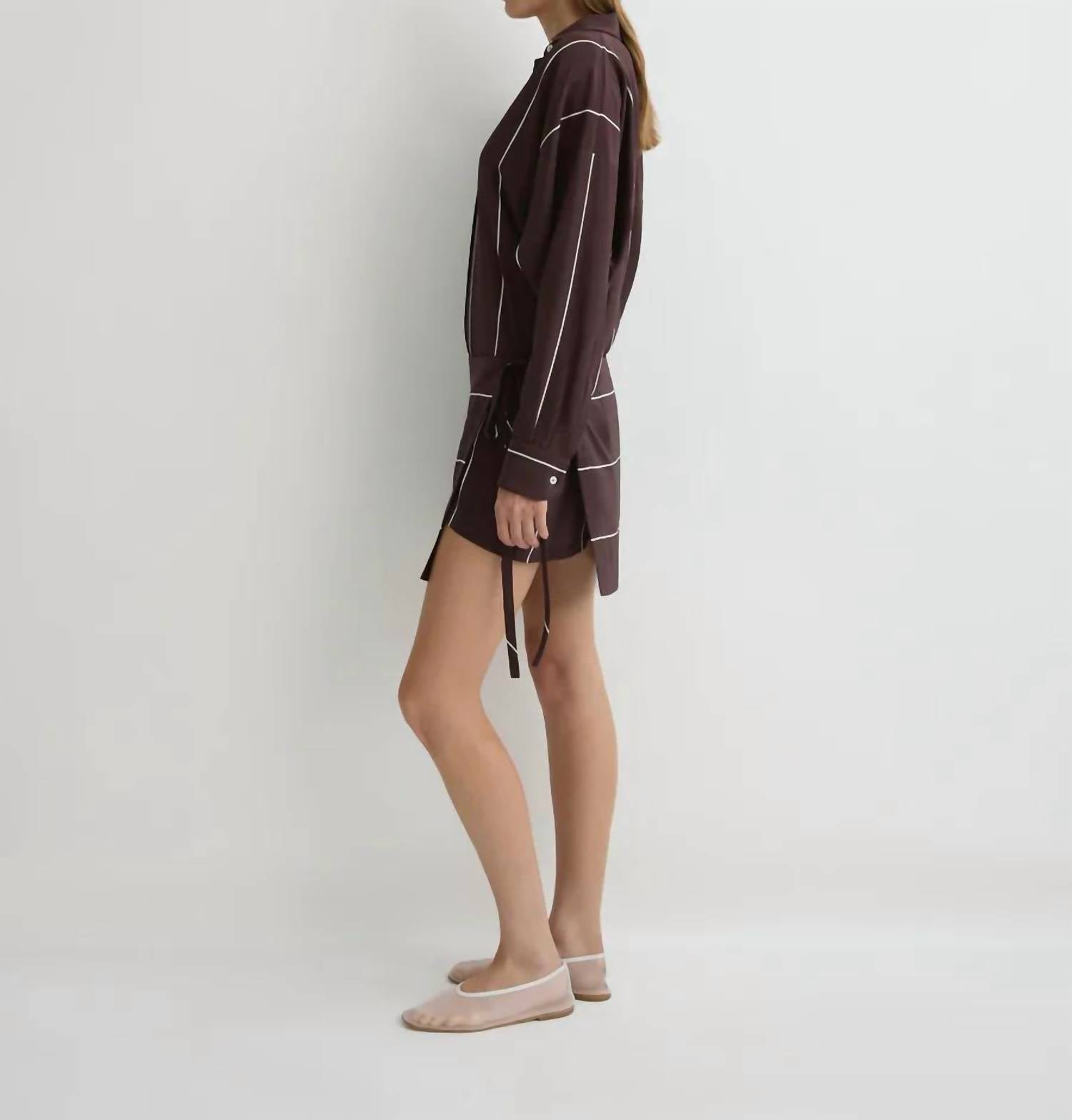 Bondi Born - Orta Silk Wrap Mini Dress