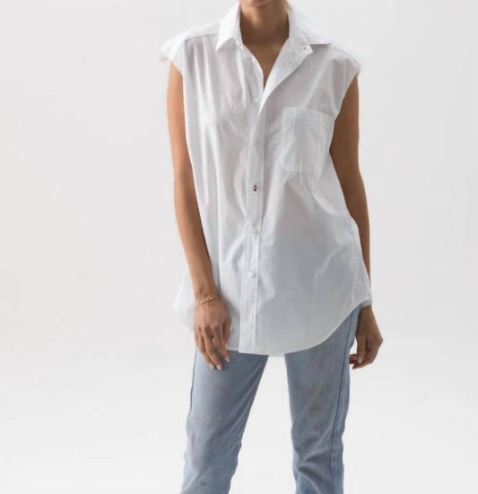 Wearcisco - Cut Off Button Down Top