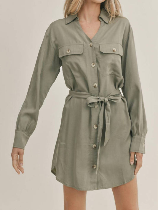 Mia Button Down Dress