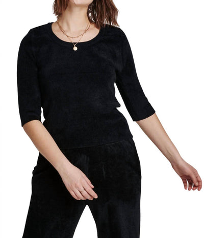 Another Love - Leo Scoop Neck Top
