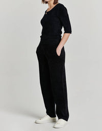 Another Love - Leo Scoop Neck Top