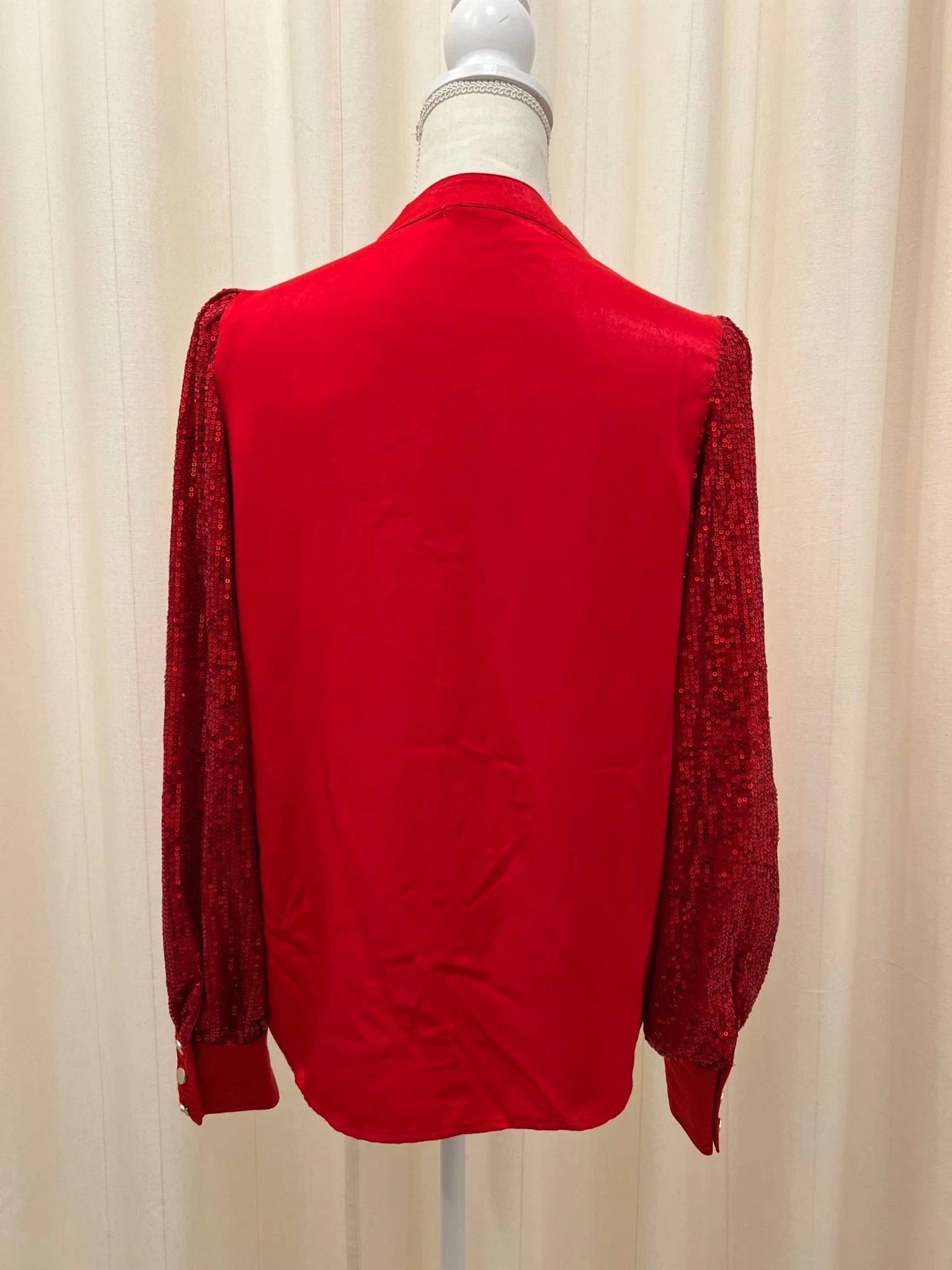 Michelle Mcdowell - Jordan Sequin Top