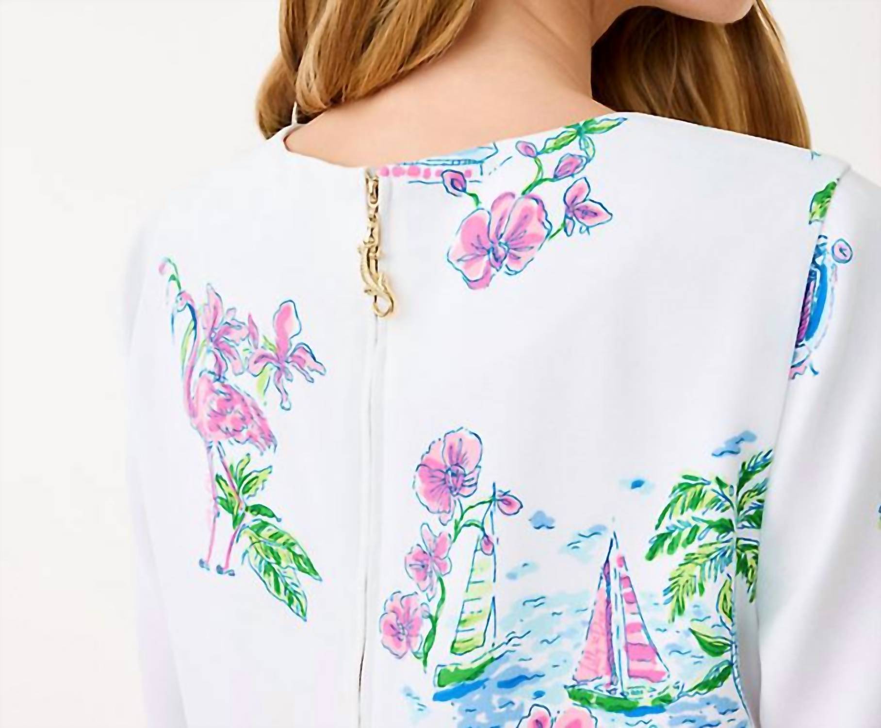 Lilly Pulitzer - Margaux Three Quarter Sleeve Mini Dress