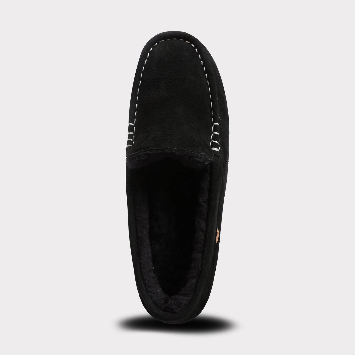 Lamo Women's Callie Slip-on Moccasin in black - women's shoe - view 7