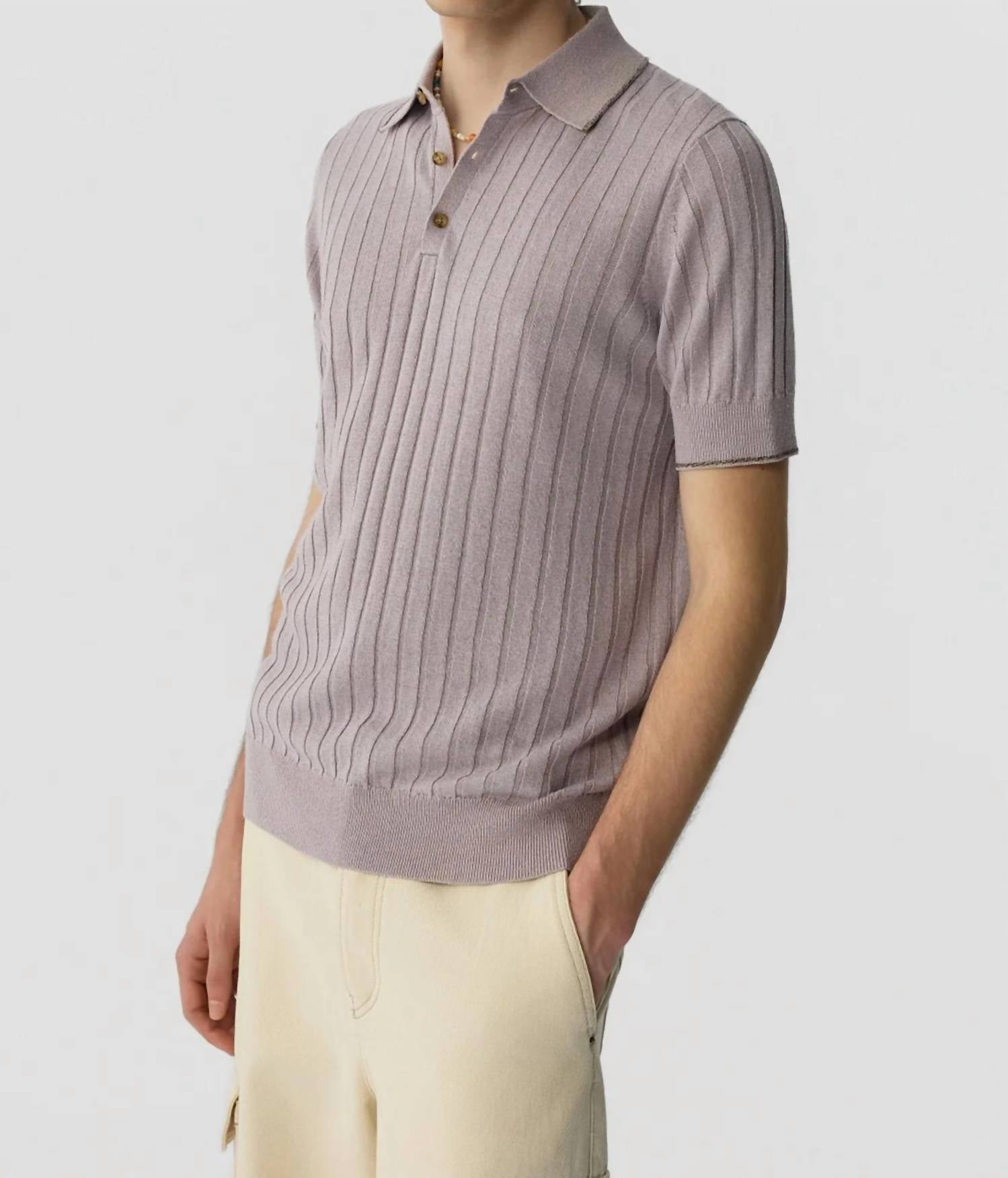 Guest In Residence - Short Sleeve Teddy Polo