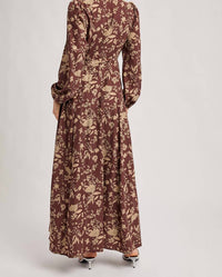 Bluivy - Hazelnut Wrap Maxi Dress