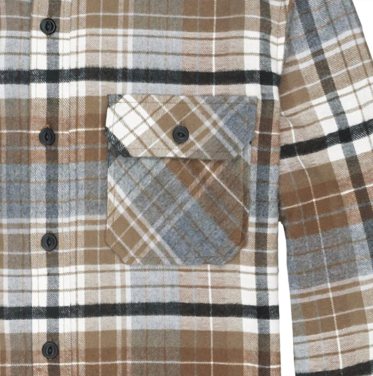 Dakota Grizzly - Men's Brock Flannel Shirt