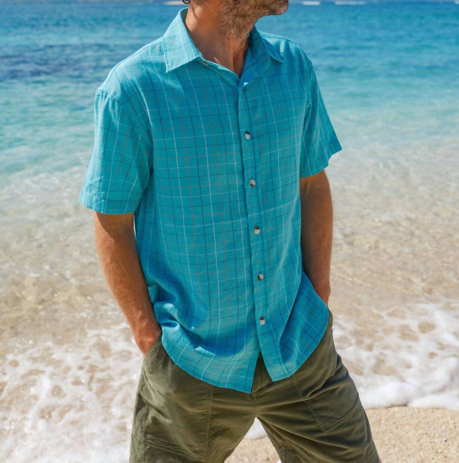 Mollusk - Summer Windowpane Shirt