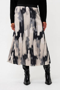 Esqualo - Plisse Midi Skirt