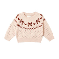 Rylee + Cru - Girl's Fair Isle Sweater