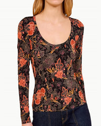 Ulla Johnson - Aris Jersey Long Sleeve U-neck Top