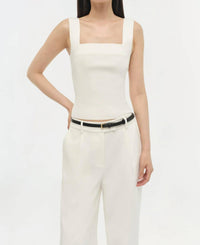 Jonathan Simkhai - Madine Square Neck Tank