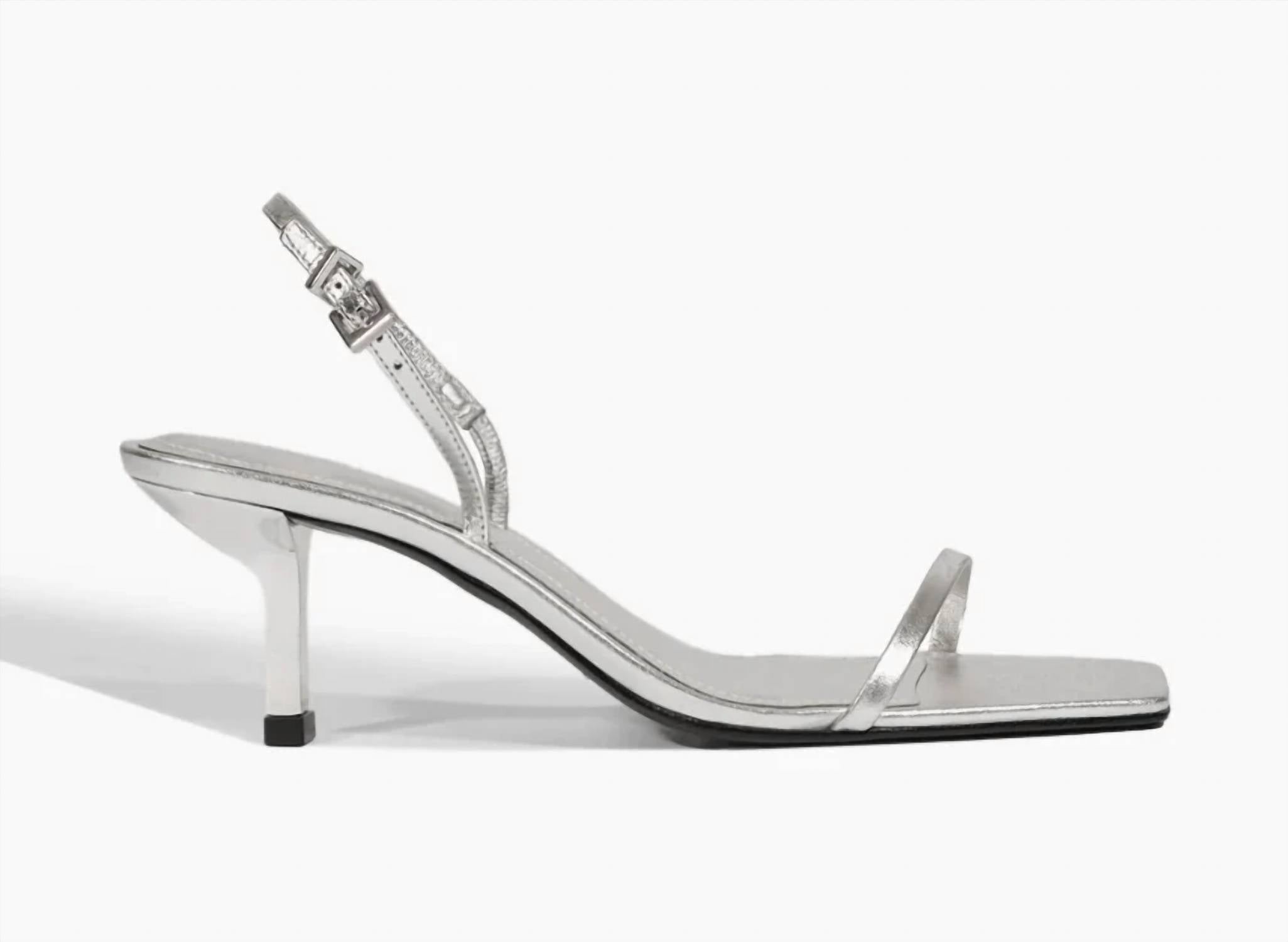 Schutz - Women's Judith Metallic Stilleto Heel Sandals