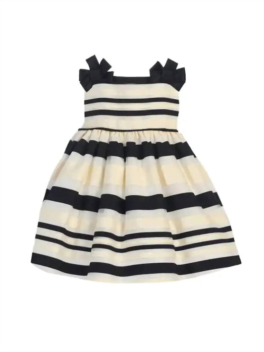 Sweet Kids - Girl's Baby Striped Organza Dress