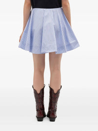 Ganni - Cotton Mini Circle Skirt