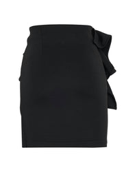 Theo The Label - Atlas Bow Scuba Short Skirt