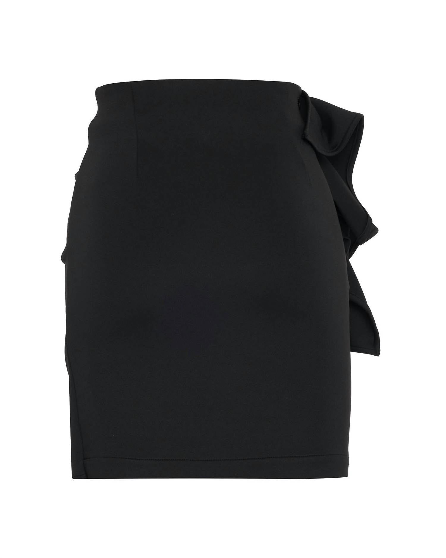 Theo The Label - Atlas Bow Scuba Short Skirt